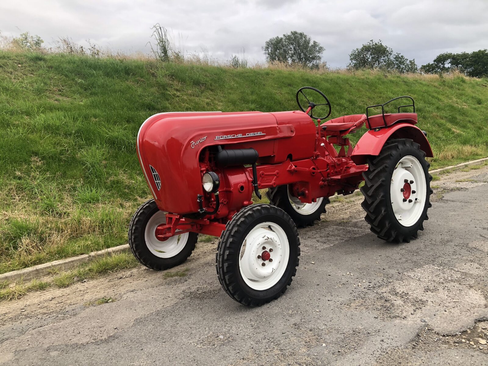 tractor bumpy road